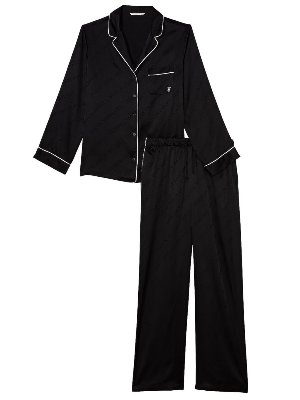 Victoria's Secret Black Pajama Set